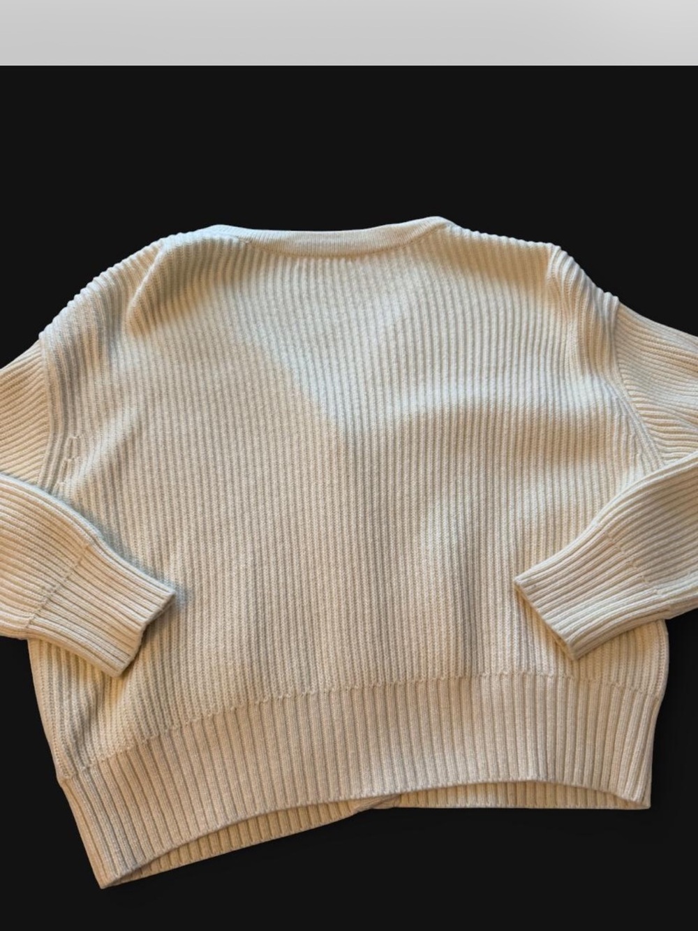Marine Layer Embroidered Button Cardigan - Cream - Picture 8 of 8